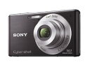 【中古】SONY デジタルカメラ Cyber-Shotサイバーショット W530 1410万画素CCD 光学x4 ブラック DSC-W530/B