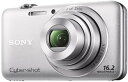【中古】SONY デジタルカメラ Cyber-Shotサイバーショット WX30 1620万画素CMOS/光学x5 シルバー DSC-WX30/S