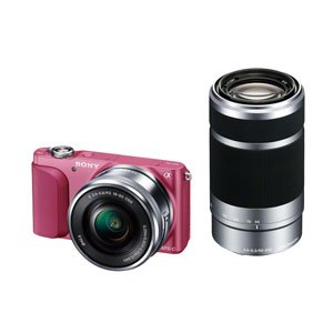 【中古】α NEX-3NYP ピンク ダブルズームレンズキット 【中古】α NEX-3NYP ピンク ダブルズームレンズキット