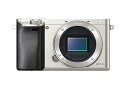 【中古】SONY ミラーレス一眼 α6000 パワーズームレンズキット E PZ 16-50mm F3.5-5.6 OSS シルバー ILCE-6000L S
