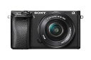 【中古】SONYソニー ミラーレス一眼 α6300 パワーズームレンズキット E PZ 16-50mm F3.5-5.6 OSS ブラック ILCE-6300L...