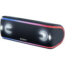 【中古】ソニー ワイヤレスポータブルスピーカー 重低音モデル SRS-XB41 : 防水・防塵・防錆/Bluetooth/専用スマホアプリ対応 ライティング機能...