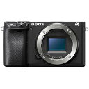 【中古】SONYソニー APS-C ミラーレス一眼カメラ α6400 ボディレンズなし ブラック ILCE-6400 B