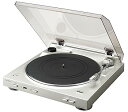 【中古】デノン Denon DP-200USB アナログレコードプレーヤー フォノイコライザー付 フルオート カートリッジ シルバー DP-200USBSP