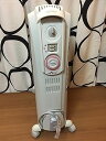 【中古】DeLonghi オイル・ラジエターヒーター DRAGON 3 新X字型フィン7枚 D071249EFS 3~8畳用