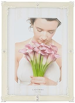 【中古】LADONNA フォトフレーム 2L ホワイト MJ62-2L-WH