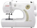 【中古】JANOME 電子速度制御ミシン N-265, ホワイト