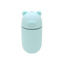 【中古】USBポートクマ型ミニ加湿器URUKUMASANうるくまさん」 ブルー
