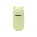 【中古】USBポートクマ型ミニ加湿器URUKUMASANうるくまさん」 グリーン