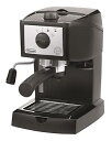 【中古】デロンギDeLonghiエスプレッソ・カプチーノメーカー EC152J ブラック 4カップ以下