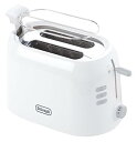 【中古】デロンギDeLonghi トゥルー ポップアップトースター ホワイト TTP220J-WH
