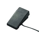 【中古】ジャノメ純正電子ミシン用フットコントローラー黒色・丸3ピンプラグプラグサイズ縦26ミリ横12ミリ