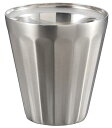 【中古】パール金属 真空 ロック グラス 240ml ダブル ステンレス UE-3228