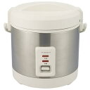 【中古】ドウシシャ 炊飯器 2.5合 ホワイト 簡単コンパクト ピエリア RCS-25