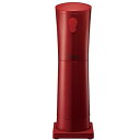 【中古】ドウシシャ 大人のふわ雪 かき氷器 レッド 氷の粗さ無段階調節ネジ DHIS-18RD