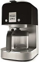 【中古】DeLonghiデロンギ De'Longhiドリップコーヒーメーカー ケーミックス kMix COX750J-BK レギュラーコーヒー 6杯用 ステンレ...