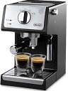 【中古】De'Longhi デロンギ エスプレッソメーカー ECP3220J-BK カプチーノ ラテアート エスプレッソマシン ロングカップ対応12cmまで 簡...