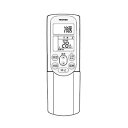 【中古】東芝純正パーツ エアコン用リモコン WH-F2N 4306S445(2)