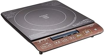 【中古】日立 電源コード式 卓上IH調理器 クッキングヒーター 1400W 8段階火力調節 3段階保温機能 HIT-S55 B ブラック