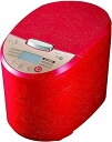 【中古】山本電気 精米機 家庭用 日本製 Shin Bisen 無洗米 分つき胚芽 簡単操作 レッド YE-RC17A-RD