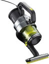 【中古】ツインバード 掃除機 ハンディークリーナー サイクロン メタリックグレー HC-E251GY グリーン