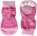 【中古】ランジュ L'ange DOG SOCKS sand pink XL サイズ