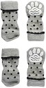 【中古】ランジュ L'ange DOG SOCKS frill gray XL サイズ