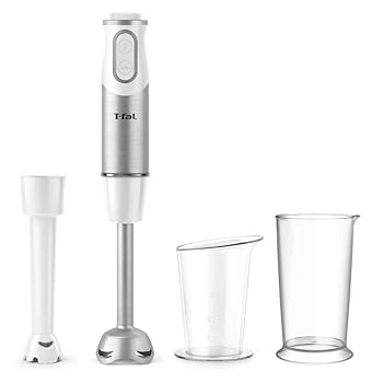 【中古】ティファール ハンドブレンダー 1台3役 つぶす まぜる 離乳食 ハイパワー スピード調節 レシピブック ハンドブレンダー ベビー スノーホワイト H