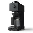 【中古】ツインバード コーヒーメーカー 全自動 ミル 豆から 6杯用 臼式 蒸らし 湯温調節 燕三条 ブラック 黒 CM-D465B