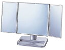 【中古】ヤマムラ 三面鏡 シルバー S-888-70 外寸225×326×95mm