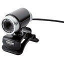 【中古】2011年モデルELECOM WEBカメラ 200万画素 1/4インチCMOSセンサ ガラスレンズ搭載 筒型 イヤホンマイク付 ブラック UCAM-DL...