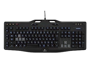 【中古】PUBG JAPAN SERIES 2018推奨ギアLOGICOOL ゲーミングキーボード G105