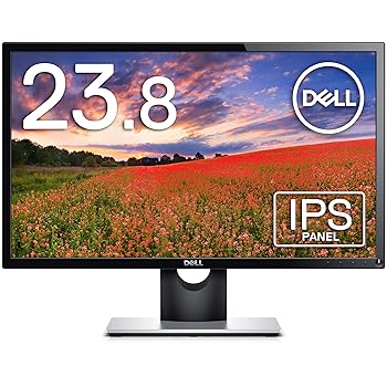 【中古】Dell SE2416H 23.8インチ モニター 3年間交換/フルHD/IPS非光沢/HDMI・D-Sub15ピン/傾き調整