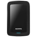 【中古】ADATA HV300 外付け ポータブル HDD 2TB AHV300-2TU31-CBK ブラック