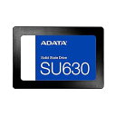【中古】エイデータAdata ADATA 2.5インチ 内蔵SSD 480GB SU630シリーズ 3D NAND QLC搭載 SMIコントローラー 7mm ASU630SS-480GQ-R(2)