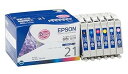 【中古】EPSON IC6CL21 純正インクカートリッジ 6色セット