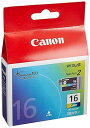 【中古】Canon キヤノン 純正 インクカートリッジ BCI-16 Color 3色カラー 2個パック BCI-16CLR