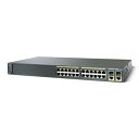 【中古】CISCO Catalyst 2960-24LT-L インテリジェント イーサネット POE対応 スイッチ WS-C2960-24LT-L
