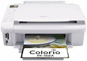 【中古】EPSON Colorio インクジェット複合機 PX-502A 有線・無線LAN標準搭載 普通紙くっきり 4色顔料インク