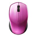 【中古】BSMBW100PKピンク USB ワイヤレスBlueLEDマウス 無線2.4GHz接続 3
