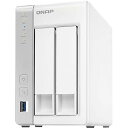 【中古】QNAP キューナップ 2ベイ 単体モデル デュアルコア 1.7GHz プロセッサー搭載 ホーム&SOHO向け TS-231P 国内正規代理店品