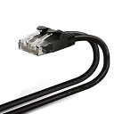 【中古】エレコム LANケーブル CAT6 10m 爪折れ防止コネクタ やわらか ブラック LD-GPY/BK10