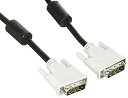 【中古】エレコム ディスプレイケーブル DVI-D24pin デュアルリンク デジタル 1.5m ブラック CAC-DVDL15BK