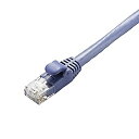 【中古】エレコム LANケーブル CAT6A 20m 爪折れ防止コネクタ スタンダード ブルー LD-GPA/BU20