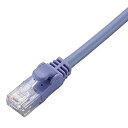 【中古】エレコム LANケーブル CAT6 3m 爪折れ防止コネクタ スタンダード ブルー LD-GPN/BU3