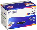 【中古】エプソン 純正 インクカートリッジ ソリ SOR-6CL 6色パック