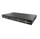 【中古】Cisco Systems SG550X-48P-K9-NA SG550 X 48P 48ポートスイッチ 認定再生品