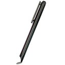 【中古】プロテック 静電式タッチパネル用 ヘラ型 タップペンTap Pen ブラック PTP3-MBK