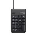 【中古】JW84753 2ポートUSB2.0HUB付USBテンキーボード TK-TCM012BK