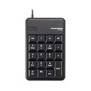 【中古】エレコム テンキー 有線 メンブレン Mサイズ USBポート付 RoHS指令準拠 ブラック TK-TCM012BK/RS